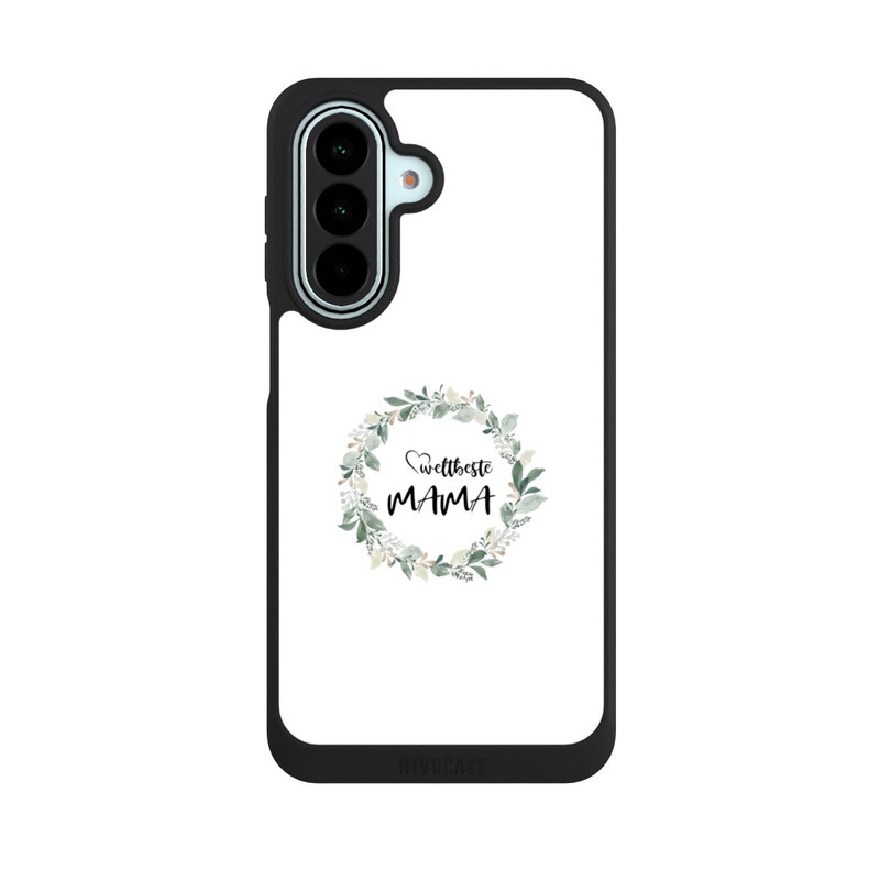 Galaxy A27 5G NIVOpure Weltbeste Mama Blumenkranz