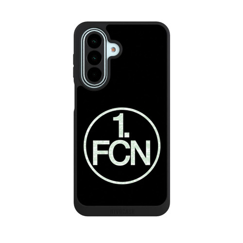 Samsung Galaxy A27 5G NIVOpure FCN Logo in Weiß Hintergrund Schwarz