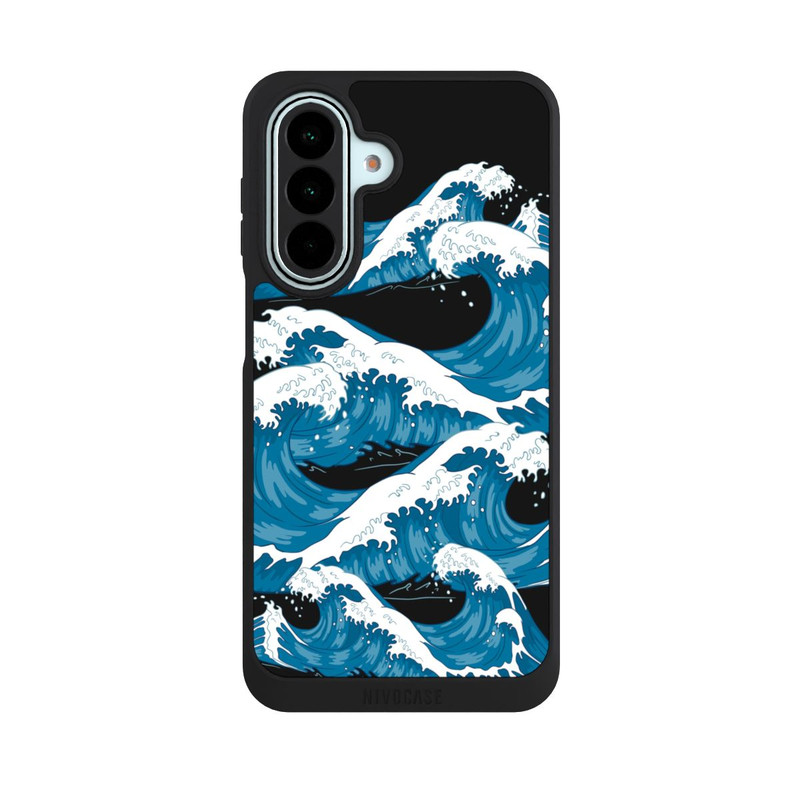 Galaxy A27 5G NIVOpure Vagues de mer noires Kanagawa