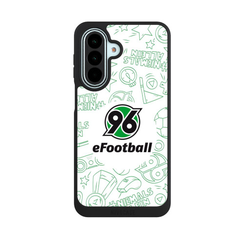 Samsung Galaxy A27 5G NIVOpure Hannover 96 Football Pattern Design White