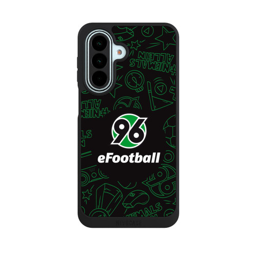 Samsung Galaxy A27 5G NIVOpure Hannover 96 Football Pattern Design Black