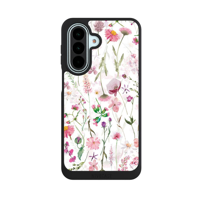 Galaxy A27 5G NIVOpure Prairie de fleurs roses