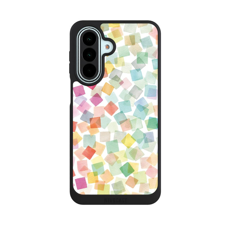 Galaxy A27 5G NIVOpure Confetti Geometric Plaids Rainbow