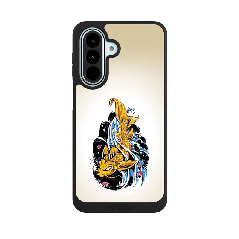 Galaxy A27 5G NIVOpure Japanese Fish Illustration 