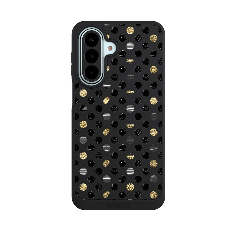 Galaxy A27 5G NIVOpure Pois noirs dorés