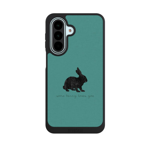 Samsung Galaxy A27 5G NIVOpure Some Bunny Loves You - Noir sur turquoise