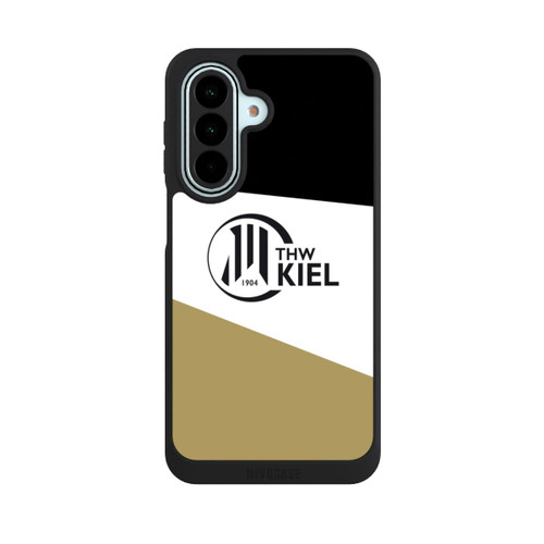 Samsung Galaxy A27 5G NIVOpure THW Kiel Streifen Schwarz Weiss Gold