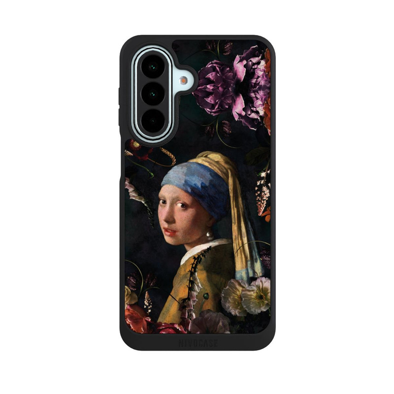 Galaxy A27 5G NIVOpure Fille avec une boucle d'oreille en perles Roses