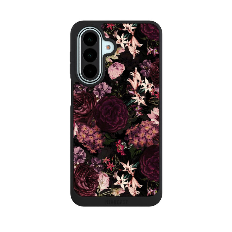 Galaxy A27 5G NIVOpure Fond Fleur Violet Foncé