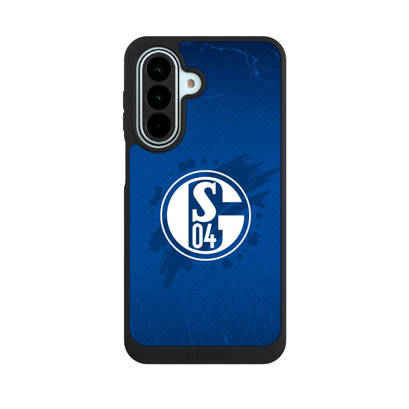 Galaxy A27 5G NIVOpure Schalke 04 Farbe Fleck Blau