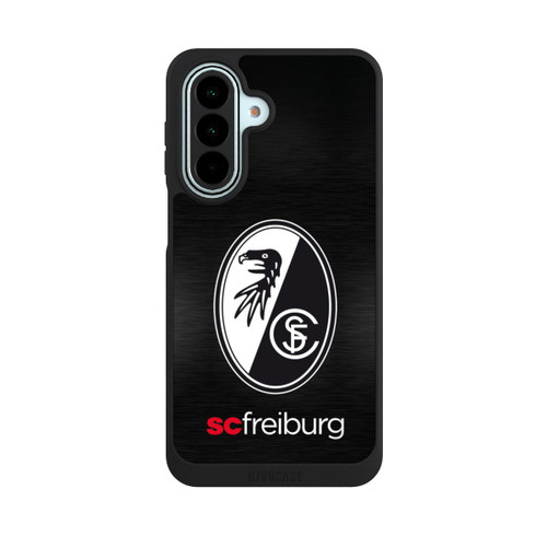 Samsung Galaxy A27 5G NIVOpure  Kratzen Metall Hintergrund mit dem Schriftzug  Horizontal SC Freiburg