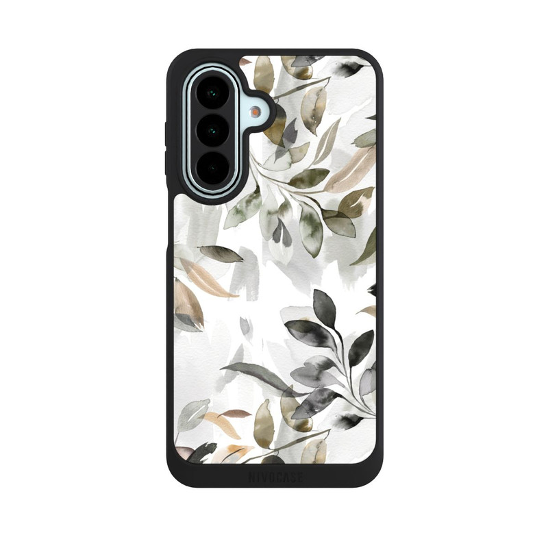 Galaxy A27 5G NIVOpure Watercolor Neutral Leaves