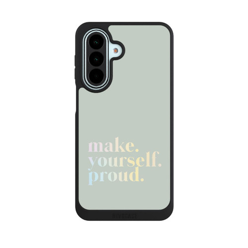 Samsung Galaxy A27 5G NIVOpure Make Yourself Proud Quote-Mint and Gradient