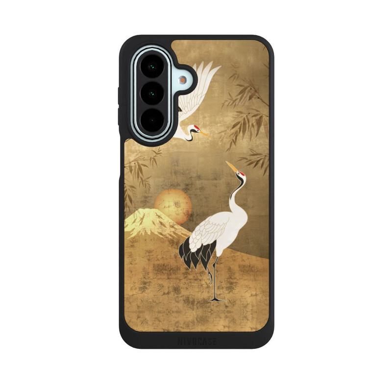 Galaxy A27 5G NIVOpure Cranes Gold Japan 1