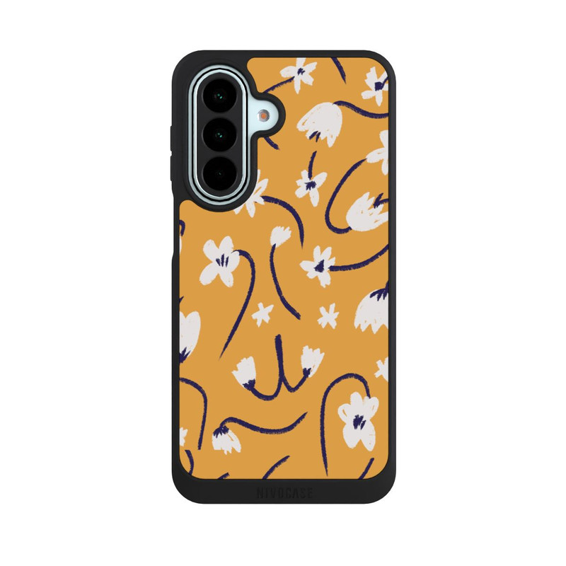 Galaxy A27 5G NIVOpure Little Flowers Pattern Yellow