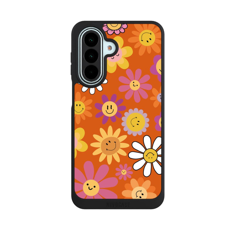 Galaxy A27 5G NIVOpure Smiles Orange Flowers