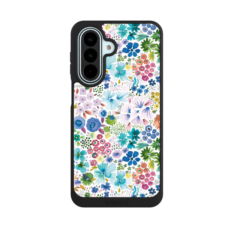 Galaxy A27 5G NIVOpure Petites Fleurs de Printemps Bleues