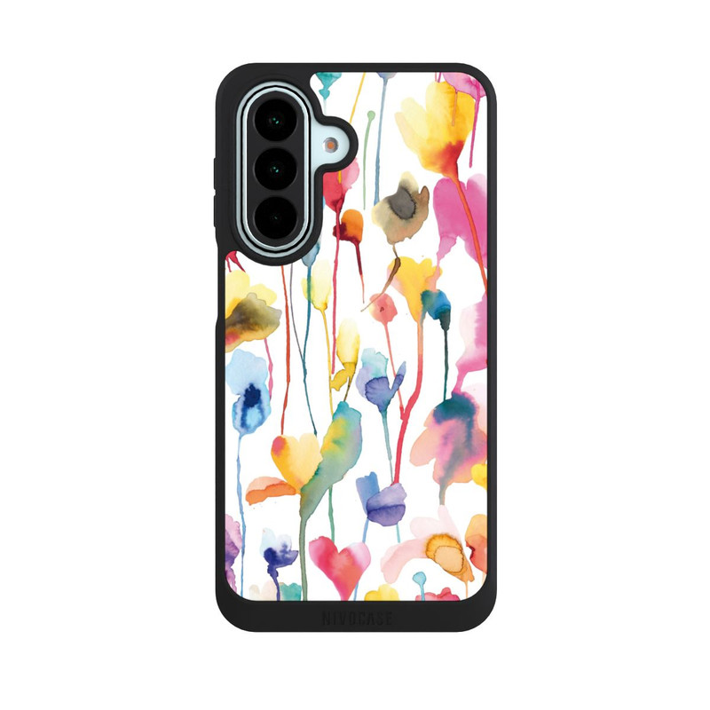 Galaxy A27 5G NIVOpure Watercolor Wild Flowers Coloful