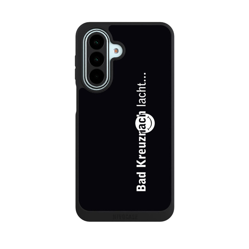 Galaxy A27 5G NIVOpure Bad Kreuznach Lacht Logo Vertikal