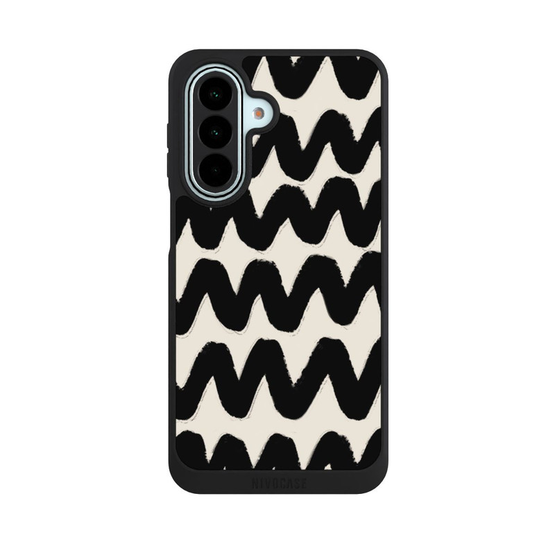 Galaxy A27 5G NIVOpure Black Waves Pattern