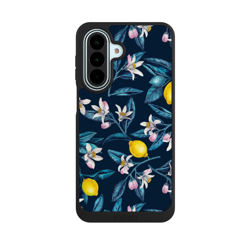 Galaxy A27 5G NIVOpure Citrons et fleurs Foncé