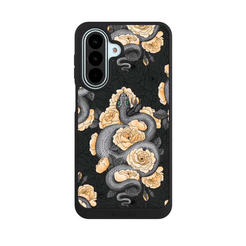 Galaxy A27 5G NIVOpure Serpent et fleur jaune