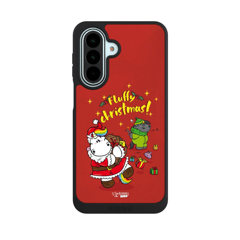 Galaxy A27 5G NIVOpure Pummeleinhorn Fluffy Christmas Red