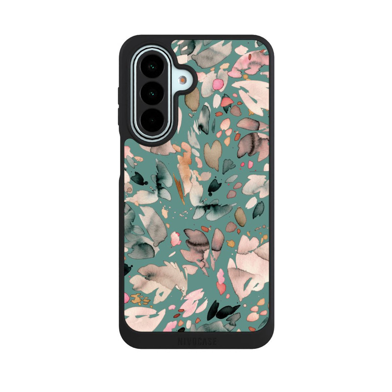 Galaxy A27 5G NIVOpure Fleurs abstraites, pétales vert
