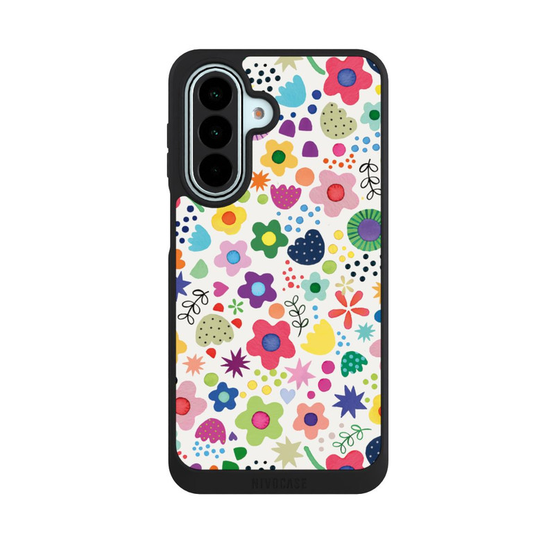 Galaxy A27 5G NIVOpure Fleurs psychédéliques colorées