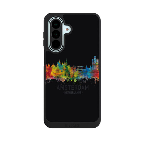 Samsung Galaxy A27 5G NIVOpure Ligne d'horizon d'Amsterdam Pays-Bas Noir