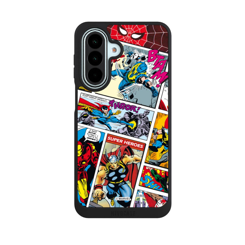 Galaxy A27 5G NIVOpure Marvel Retro Comic Blue