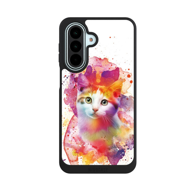 Galaxy A27 5G NIVOpure Happy Kitty Blanc