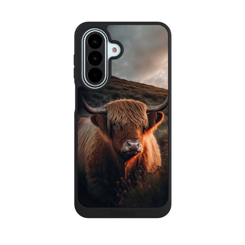 Galaxy A27 5G NIVOpure Highland Cow With Big Horns with AI
