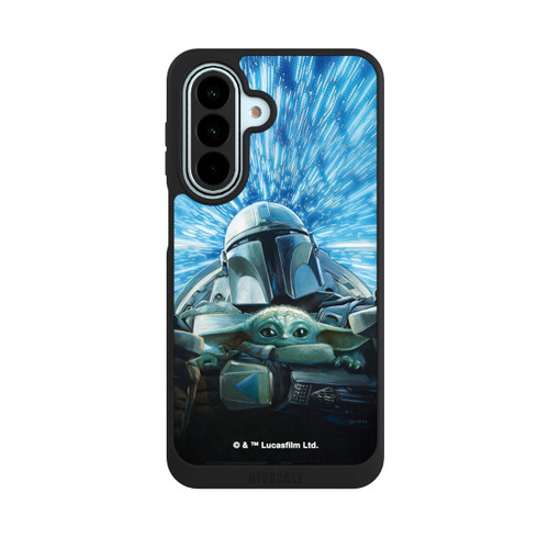Samsung Galaxy A27 5G NIVOpure Grogu et Mando Flying Blue