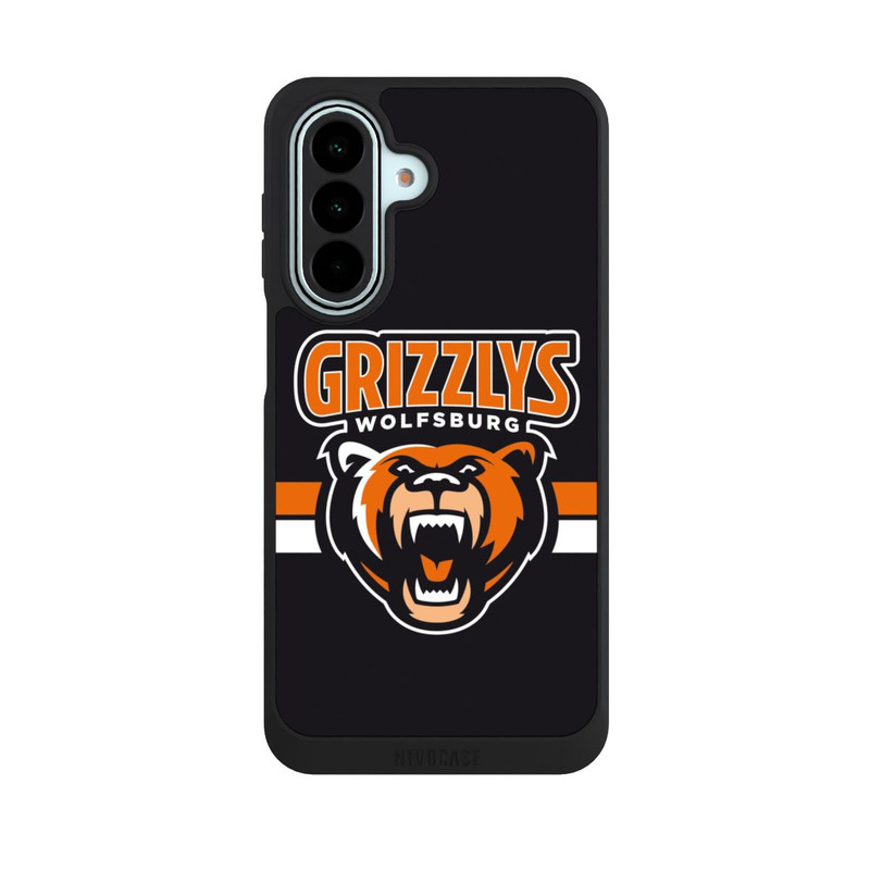 Galaxy A27 5G NIVOpure Logo Streifen Orange und Weiß 