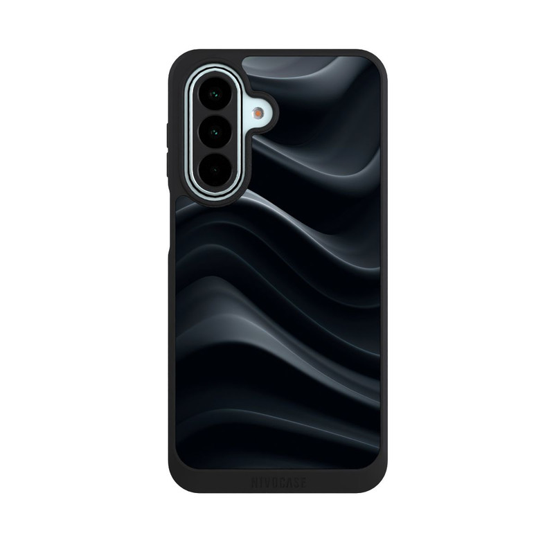 Galaxy A27 5G NIVOpure Black Waves Texture