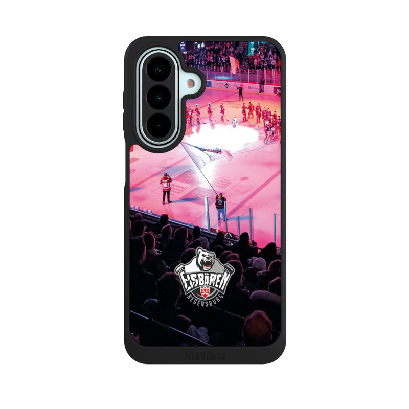 Galaxy A27 5G NIVOpure Eisbären Stadion Logo
