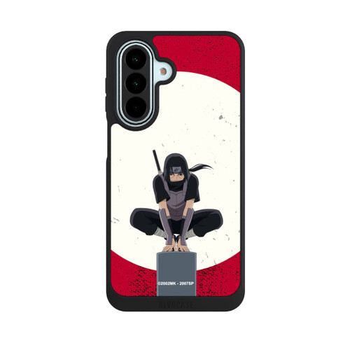 Samsung Galaxy A27 5G NIVOpure Itachi Uchiha symbol red background