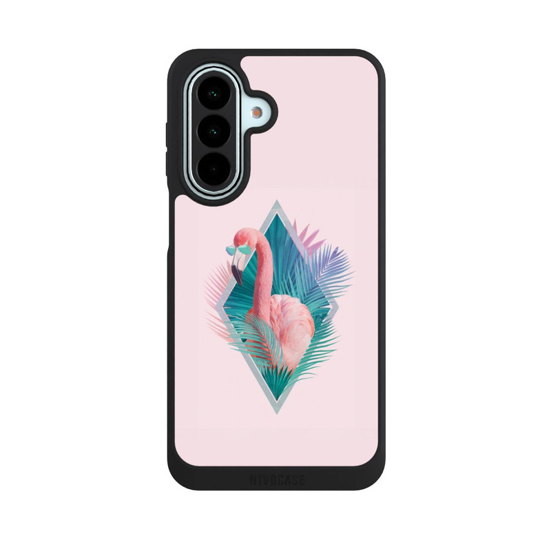 Galaxy A27 5G NIVOpure Feuilles tropicales Flamant