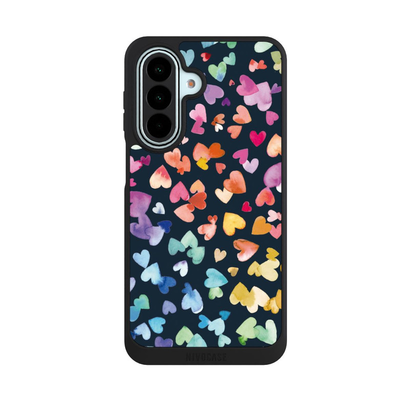 Galaxy A27 5G NIVOpure Valentines Hearts Black