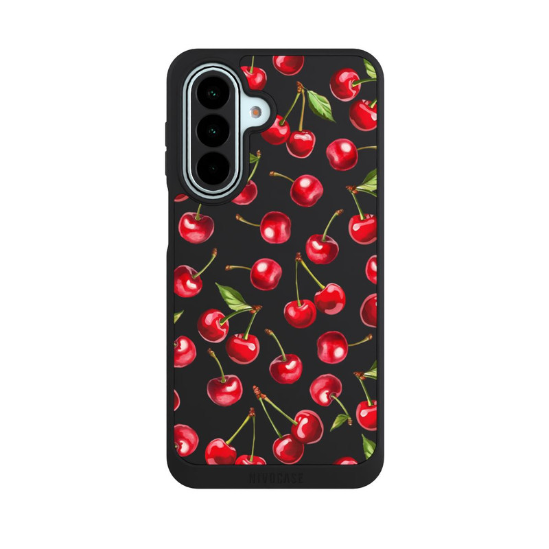 Galaxy A27 5G NIVOpure Cherry Pattern Transparent With AI