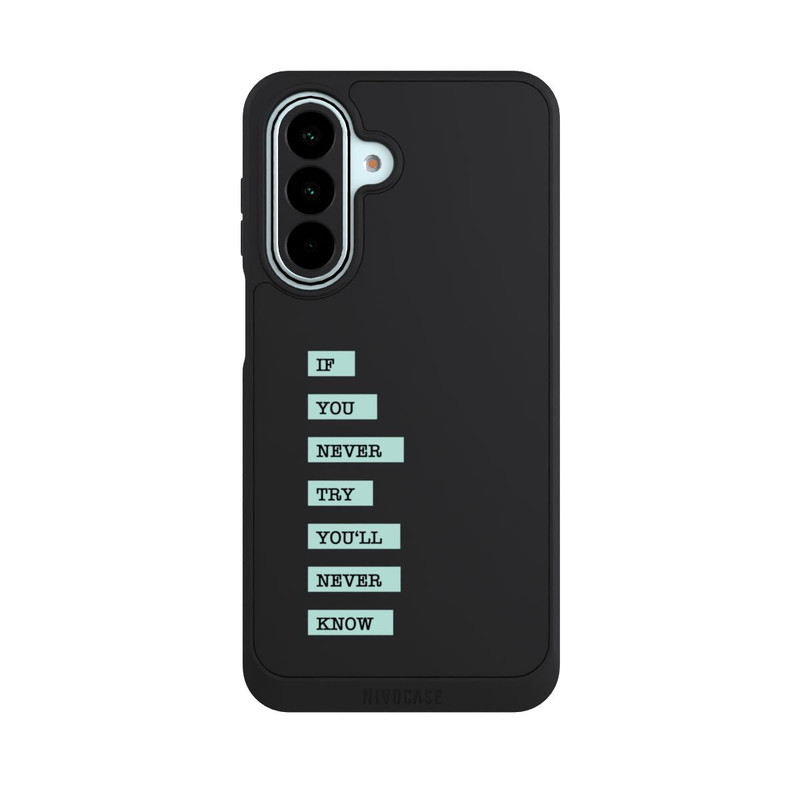Galaxy A27 5G NIVOpure If You Try Green Transparent