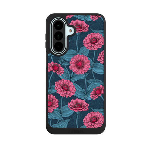 Samsung Galaxy A27 5G NIVOpure Flower Pattern Pink And Blue Illustration
