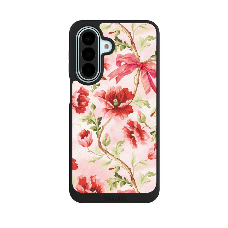 Galaxy A27 5G NIVOpure Poppies Pattern Pink