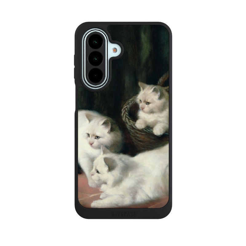 Galaxy A27 5G NIVOpure Three White Angora Kittens