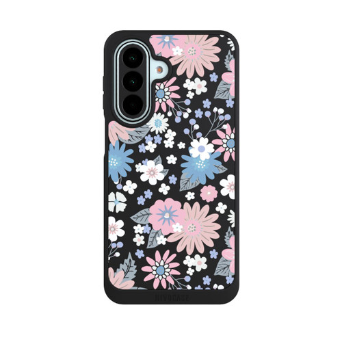 Samsung Galaxy A27 5G NIVOpure Wildblumenmuster Illustration Pastell Transparent