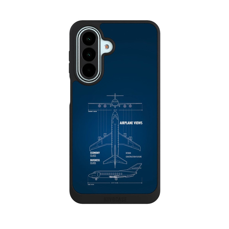 Galaxy A27 5G NIVOpure Flugzeug-Wireframe