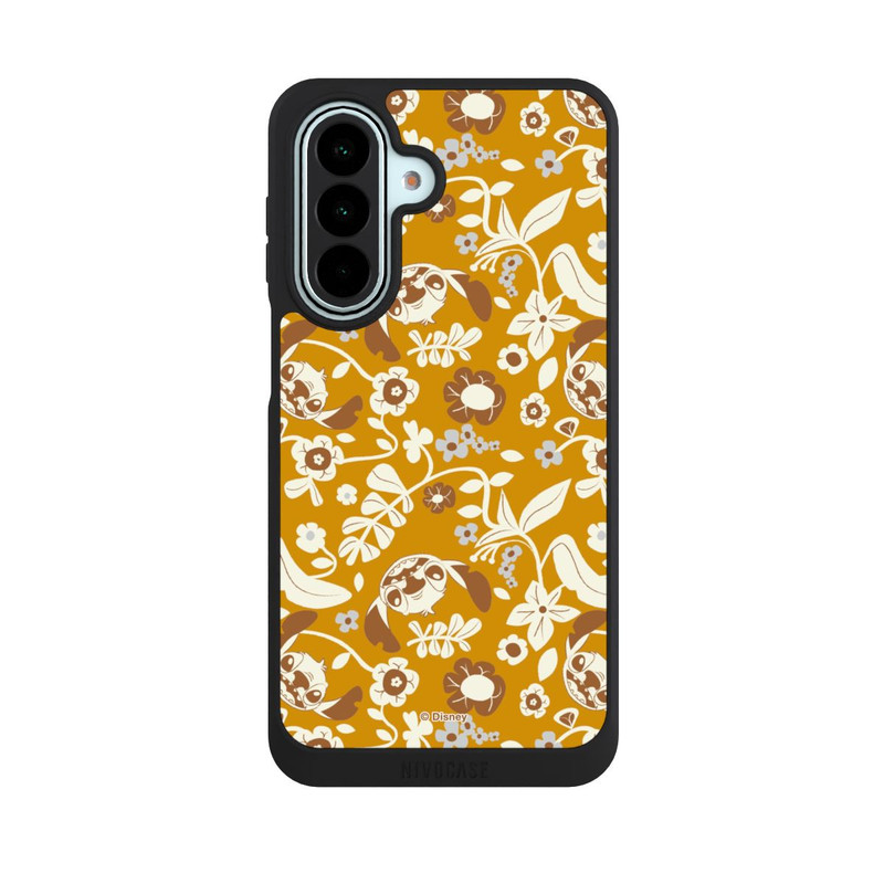 Galaxy A27 5G NIVOpure Stitch Floral Mustard Pattern
