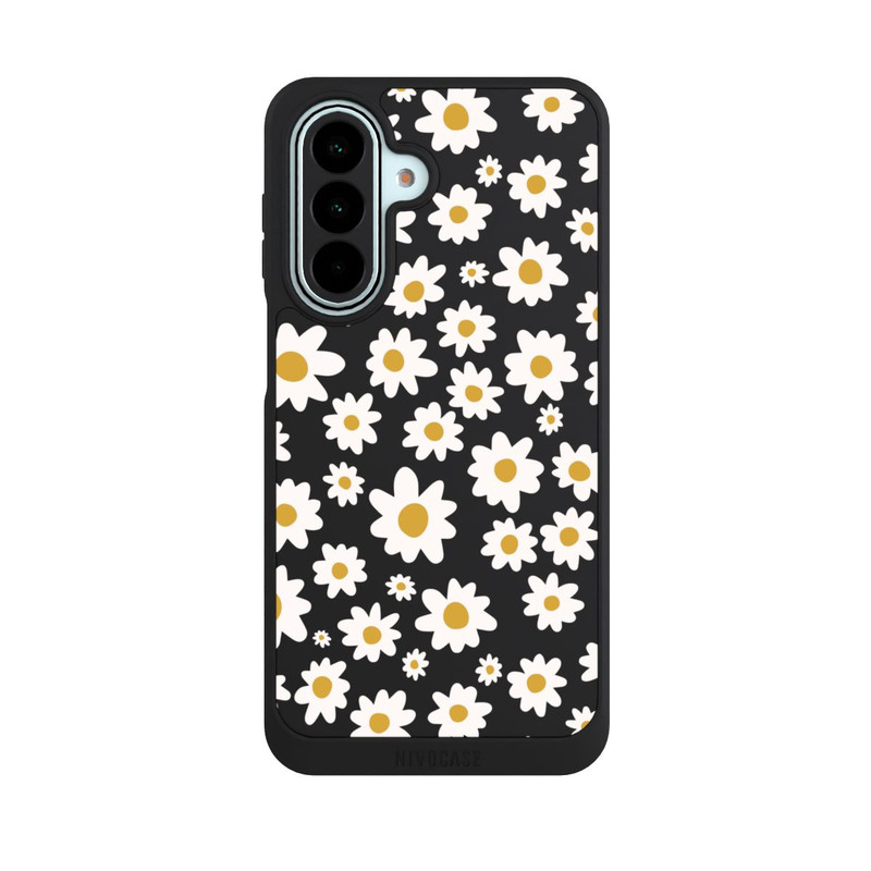 Galaxy A27 5G NIVOpure Daisy Flower Seamless Pattern Transparent