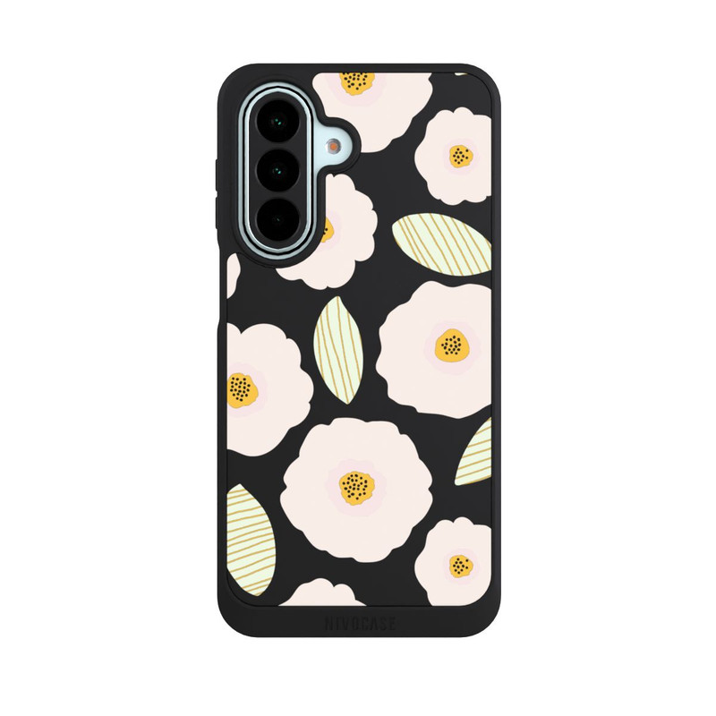 Galaxy A27 5G NIVOpure Simple Pastell Flowers Light Transparent
